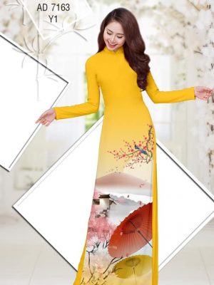1576815326 588 Vai ao dai Hoa Dao va quat Xuan kieu moi