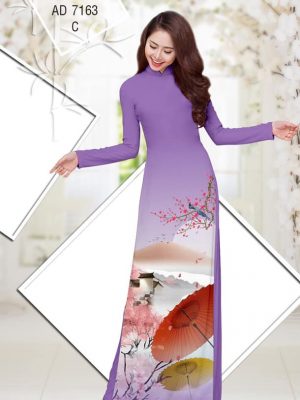 1576815326 638 Vai ao dai Hoa Dao va quat Xuan kieu moi