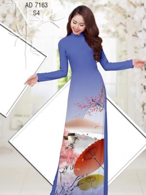 1576815326 782 Vai ao dai Hoa Dao va quat Xuan kieu moi