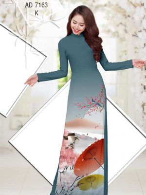 1576815326 905 Vai ao dai Hoa Dao va quat Xuan kieu moi