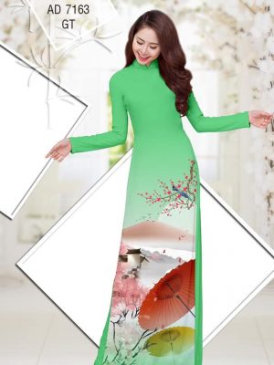 1576815327 151 Vai ao dai Hoa Dao va quat Xuan kieu moi