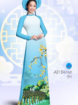 Vải áo dài Hoa Sứ kiểu mới AD B4142 25 1576815508 208 Vai ao dai Hoa Su kieu moi AD B4142