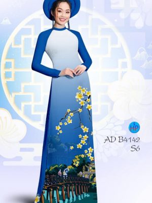 Vải áo dài Hoa Sứ kiểu mới AD B4142 28 1576815508 495 Vai ao dai Hoa Su kieu moi AD B4142