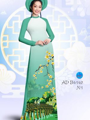 Vải áo dài Hoa Sứ kiểu mới AD B4142 35 1576815509 899 Vai ao dai Hoa Su kieu moi AD B4142