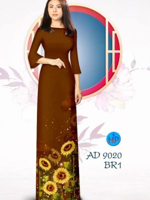 Vải áo dài Hoa Hướng Dương kiểu mới AD 9020 28 1576815715 451 Vai ao dai Hoa Huong Duong kieu moi AD 9020