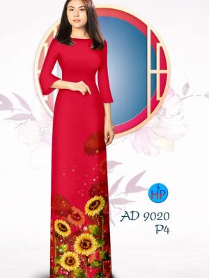 Vải áo dài Hoa Hướng Dương kiểu mới AD 9020 37 1576815715 853 Vai ao dai Hoa Huong Duong kieu moi AD 9020