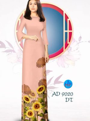 Vải áo dài Hoa Hướng Dương kiểu mới AD 9020 26 1576815715 98 Vai ao dai Hoa Huong Duong kieu moi AD 9020