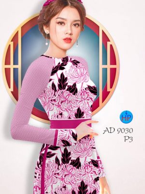 Vải áo dài Cúc đại đoá thiết kế 2019 AD 9030 32 1576817942 134 Vai ao dai Cuc dai doa thiet ke 2019 AD