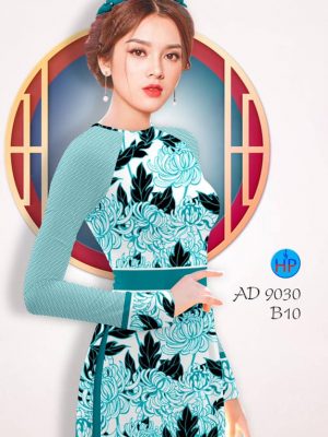 Vải áo dài Cúc đại đoá thiết kế 2019 AD 9030 23 1576817942 652 Vai ao dai Cuc dai doa thiet ke 2019 AD