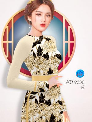 Vải áo dài Cúc đại đoá thiết kế 2019 AD 9030 26 1576817942 823 Vai ao dai Cuc dai doa thiet ke 2019 AD