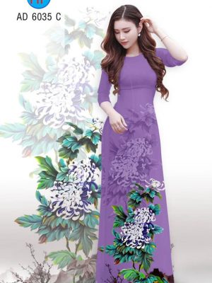 Vải áo dài Cúc đại đoá thiết kế 2019 AD 6035 30 1577087897 126 Vai ao dai Cuc dai doa thiet ke 2019 AD