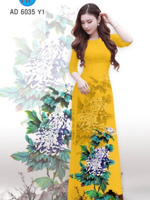 Vải áo dài Cúc đại đoá thiết kế 2019 AD 6035 34 1577087897 253 Vai ao dai Cuc dai doa thiet ke 2019 AD
