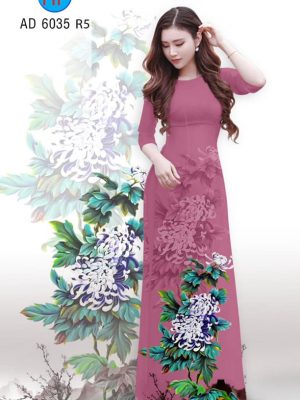 Vải áo dài Cúc đại đoá thiết kế 2019 AD 6035 25 1577087897 449 Vai ao dai Cuc dai doa thiet ke 2019 AD