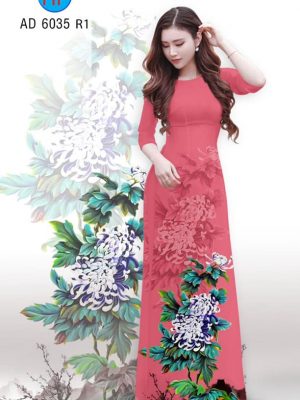 Vải áo dài Cúc đại đoá thiết kế 2019 AD 6035 24 1577087897 874 Vai ao dai Cuc dai doa thiet ke 2019 AD
