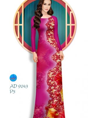 Vải áo dài Hoa in 3D thiết kế 2019 AD 9043 31 1577088669 983 Vai ao dai Hoa in 3D thiet ke 2019 AD