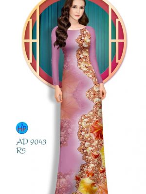 Vải áo dài Hoa in 3D thiết kế 2019 AD 9043 36 1577088670 718 Vai ao dai Hoa in 3D thiet ke 2019 AD