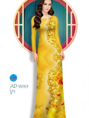 Vải áo dài Hoa in 3D thiết kế 2019 AD 9043 37 1577088670 932 Vai ao dai Hoa in 3D thiet ke 2019 AD