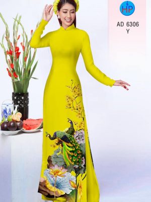 Vải áo dài Chim công thiết kế 2019 AD 6306 30 1577088907 15 Vai ao dai Chim cong thiet ke 2019 AD 6306