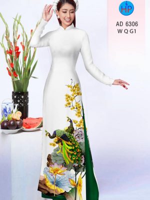 Vải áo dài Chim công thiết kế 2019 AD 6306 31 1577088907 397 Vai ao dai Chim cong thiet ke 2019 AD 6306