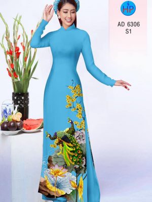 Vải áo dài Chim công thiết kế 2019 AD 6306 26 1577088907 399 Vai ao dai Chim cong thiet ke 2019 AD 6306