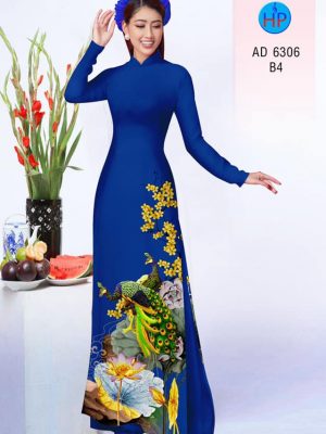 Vải áo dài Chim công thiết kế 2019 AD 6306 37 1577088907 870 Vai ao dai Chim cong thiet ke 2019 AD 6306
