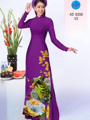 Vải áo dài Chim công thiết kế 2019 AD 6306 27 1577088907 875 Vai ao dai Chim cong thiet ke 2019 AD 6306