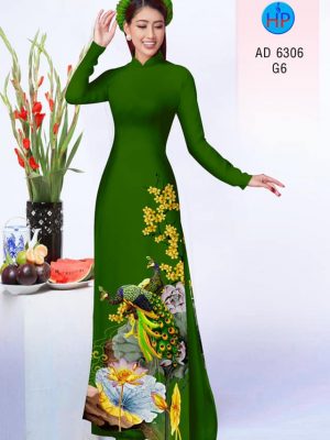 Vải áo dài Chim công thiết kế 2019 AD 6306 24 1577088907 961 Vai ao dai Chim cong thiet ke 2019 AD 6306