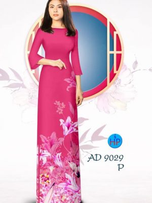 Vải áo dài hoa ly mới ra AD 9029 29 1577089340 232 Vai ao dai hoa ly moi ra AD 9029