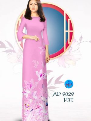 Vải áo dài hoa ly mới ra AD 9029 37 1577089340 435 Vai ao dai hoa ly moi ra AD 9029