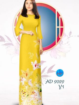 Vải áo dài hoa ly mới ra AD 9029 33 1577089340 854 Vai ao dai hoa ly moi ra AD 9029