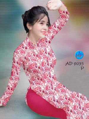 Vải áo dài Hoa Bỉ Ngạn kiểu mới AD 9035 26 1577090188 13 Vai ao dai Hoa Bi Ngan kieu moi AD 9035