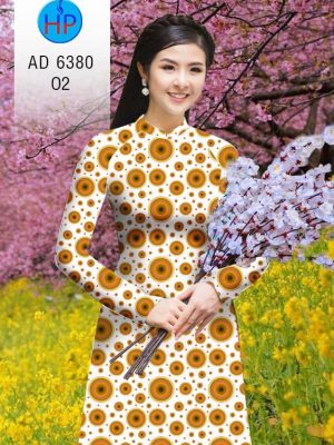 Vải áo dài Hoa văn bi tròn mới ra AD 6380 22 1577090394 28 Vai ao dai Hoa van bi tron moi ra AD