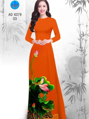 Vải áo dài hoa Sen thiết kế 2019 AD 6379 27 1577090532 444 Vai ao dai hoa Sen thiet ke 2019 AD 6379