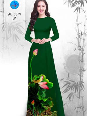 Vải áo dài hoa Sen thiết kế 2019 AD 6379 25 1577090532 624 Vai ao dai hoa Sen thiet ke 2019 AD 6379