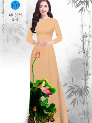 Vải áo dài hoa Sen thiết kế 2019 AD 6379 35 1577090533 956 Vai ao dai hoa Sen thiet ke 2019 AD 6379
