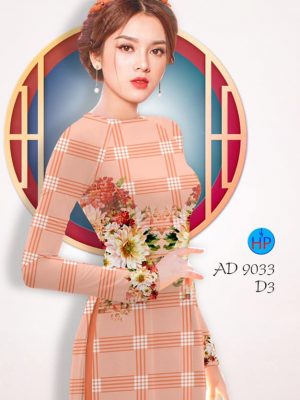 Vải áo dài Hoa văn sọc và hoa kiểu mới AD 9033 22 1577090794 582 Vai ao dai Hoa van soc va hoa kieu moi