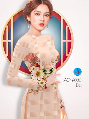 Vải áo dài Hoa văn sọc và hoa kiểu mới AD 9033 23 1577090794 754 Vai ao dai Hoa van soc va hoa kieu moi