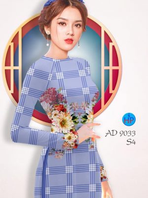 Vải áo dài Hoa văn sọc và hoa kiểu mới AD 9033 34 1577090795 314 Vai ao dai Hoa van soc va hoa kieu moi