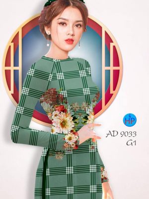 Vải áo dài Hoa văn sọc và hoa kiểu mới AD 9033 27 1577090795 512 Vai ao dai Hoa van soc va hoa kieu moi