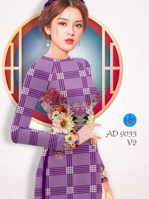 Vải áo dài Hoa văn sọc và hoa kiểu mới AD 9033 32 1577090795 883 Vai ao dai Hoa van soc va hoa kieu moi