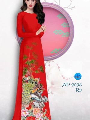 Vải áo dài chim công trong vườn hoa Mẫu Đơn mới ra AD 9038 24 1577091149 272 Vai ao dai chim cong trong vuon hoa Mau Don