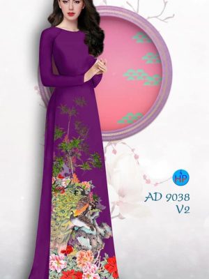 Vải áo dài chim công trong vườn hoa Mẫu Đơn mới ra AD 9038 26 1577091150 156 Vai ao dai chim cong trong vuon hoa Mau Don