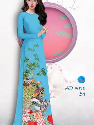 Vải áo dài chim công trong vườn hoa Mẫu Đơn mới ra AD 9038 29 1577091150 325 Vai ao dai chim cong trong vuon hoa Mau Don
