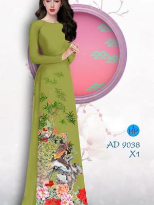 Vải áo dài chim công trong vườn hoa Mẫu Đơn mới ra AD 9038 28 1577091150 465 Vai ao dai chim cong trong vuon hoa Mau Don