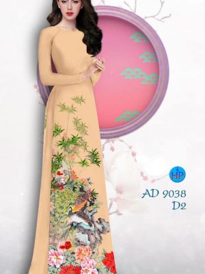 Vải áo dài chim công trong vườn hoa Mẫu Đơn mới ra AD 9038 35 1577091150 582 Vai ao dai chim cong trong vuon hoa Mau Don