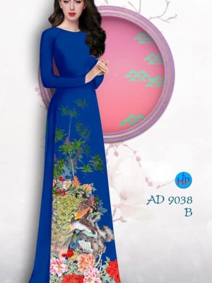 Vải áo dài chim công trong vườn hoa Mẫu Đơn mới ra AD 9038 37 1577091150 586 Vai ao dai chim cong trong vuon hoa Mau Don