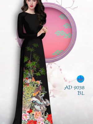 Vải áo dài chim công trong vườn hoa Mẫu Đơn mới ra AD 9038 34 1577091150 90 Vai ao dai chim cong trong vuon hoa Mau Don