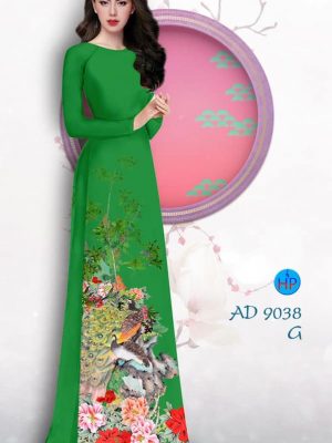 Vải áo dài chim công trong vườn hoa Mẫu Đơn mới ra AD 9038 33 1577091150 92 Vai ao dai chim cong trong vuon hoa Mau Don