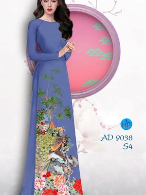 Vải áo dài chim công trong vườn hoa Mẫu Đơn mới ra AD 9038 27 1577091150 98 Vai ao dai chim cong trong vuon hoa Mau Don