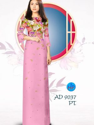 Vải áo dài Hoa in 3D kiểu mới AD 9037 21 1577091585 625 Vai ao dai Hoa in 3D kieu moi AD 9037